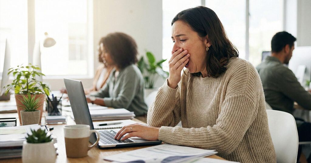 午後の眠気を防ぐ方法